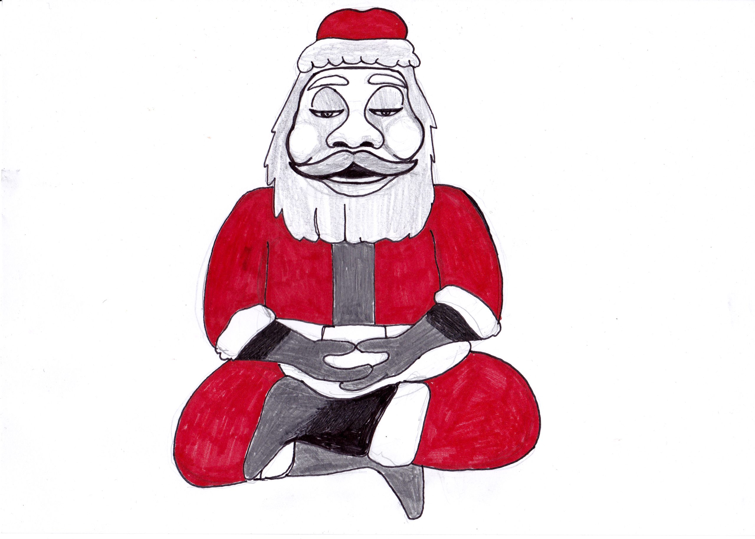 Santa-Buddha