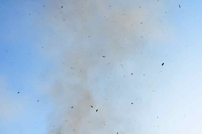 fumée et cendres - Photo David Gabriel Fisher